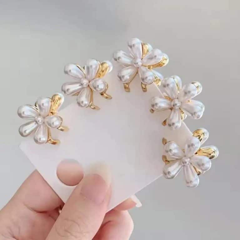 Lot-de-5-Pinces-a-Cheveux-en-Forme-de-Fleurs-Ornees-de-Perles-Nacrees-galerie-4374