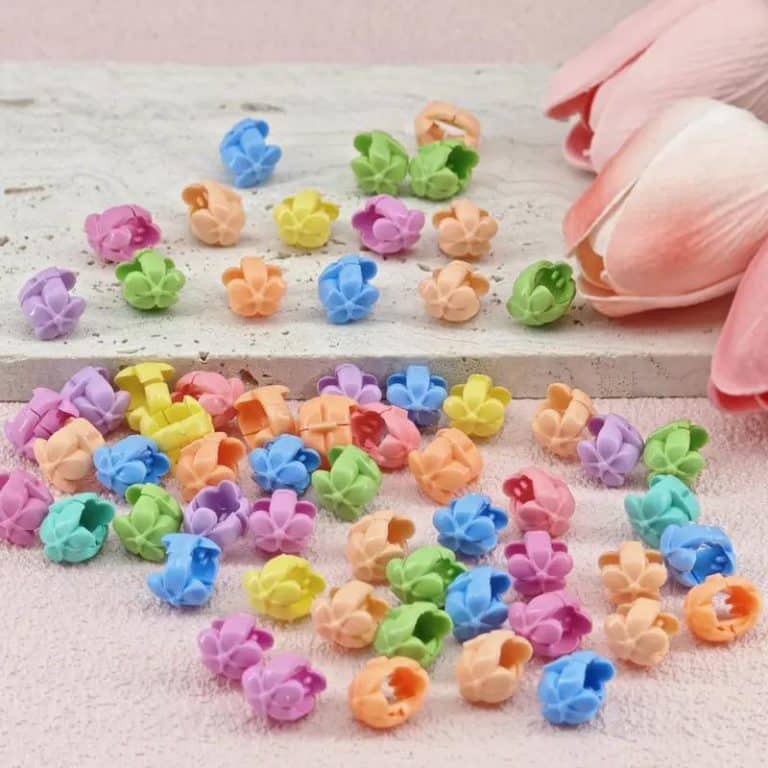 Lot-de-60-Mini-Pinces-a-Cheveux-en-Forme-de-Fleur-Multicolores-galerie-2719