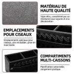 Organisateur-de-Bureau-pour-Outils-de-Coiffure-en-Simili-Cuir-Noir-Modulable-technique-9476