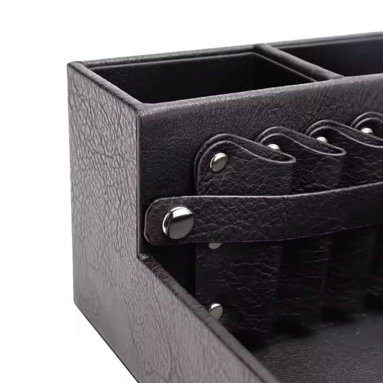 Organisateur-de-bureau-pour-outils-de-coiffure-en-simili-cuir-noir-modulable-8075