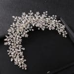 Ornement-Capillaire-Floral-Argente-avec-Cristaux-et-Perles-Nacrees-galerie-1252