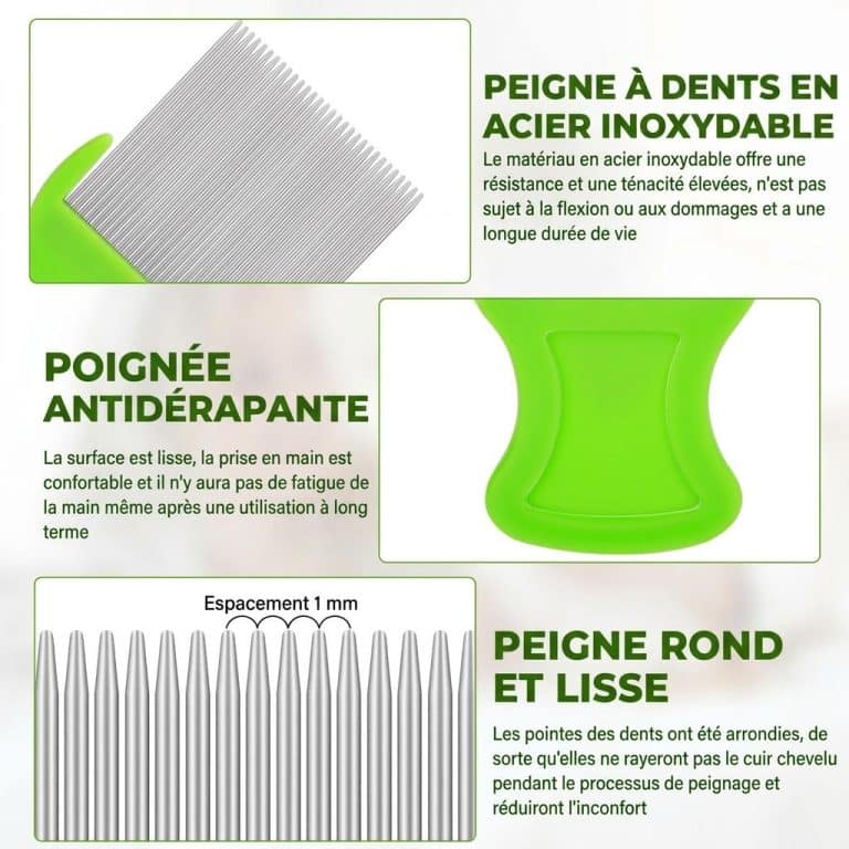 Peigne-Anti-Poux-en-Acier-Inoxydable-a-Pointes-Arrondies-technique-4887