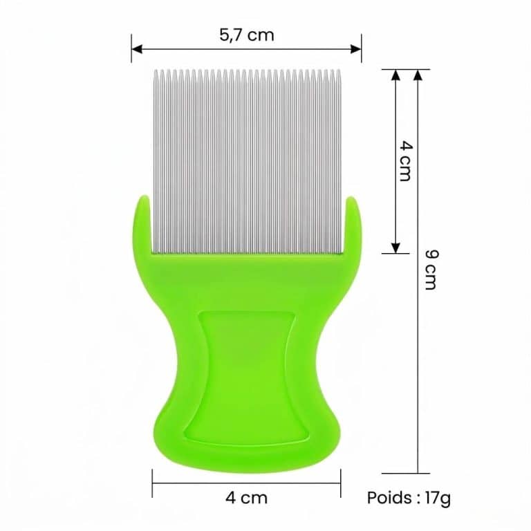 Peigne-Anti-Poux-en-Acier-Inoxydable-a-Pointes-Arrondies-technique-7512