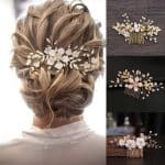 Peigne-a-Cheveux-Floral-Dore-avec-Perles-Nacrees-et-Cristaux-galerie-7066