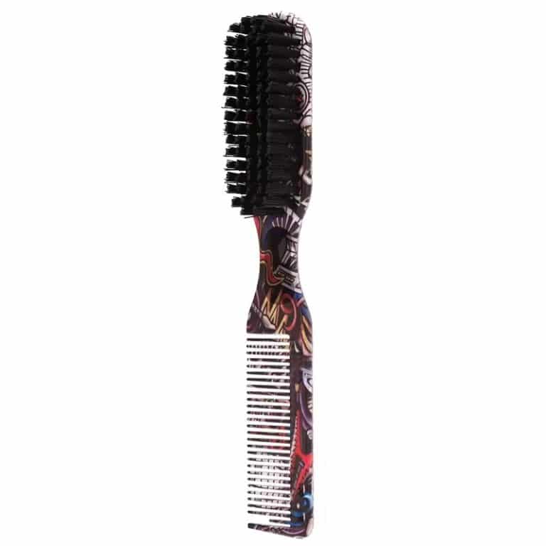 Peigne-brosse-pour-barbe-et-moustache-double-face-avec-manche-decoratif-3052