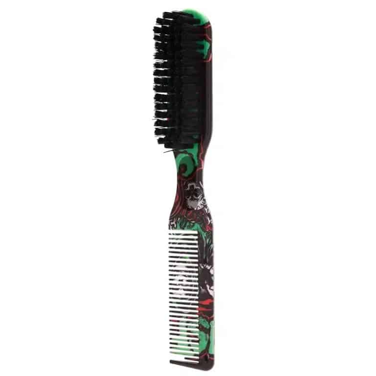 Peigne-brosse-pour-barbe-et-moustache-double-face-avec-manche-decoratif-9346