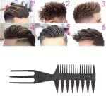 Peigne-de-Coiffage-Multifonction-a-Double-Face-avec-Dents-Fines-et-Larges-pour-Demeler-et-Coiffer-galerie-8761-8
