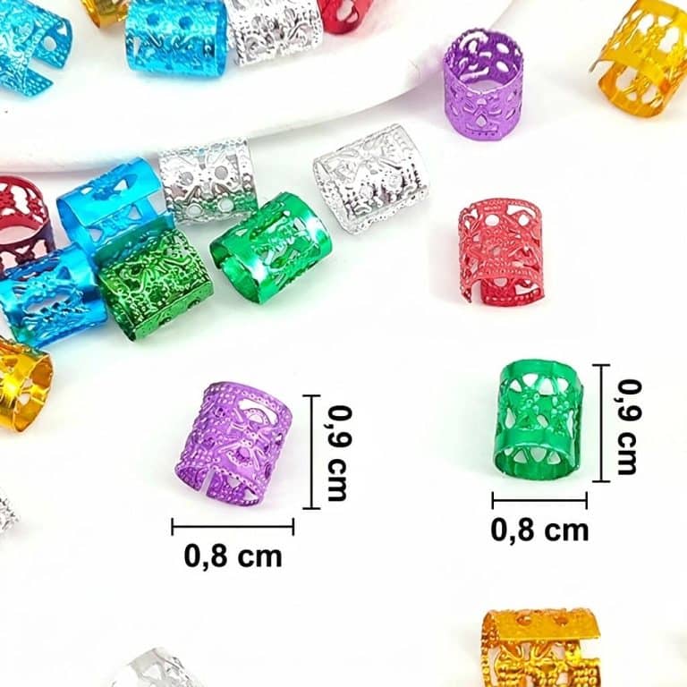 Perles-Cylindriques-Colore-a-Motifs-Geometriques-pour-Cheveux-technique-8036