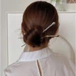 Pic-a-Cheveux-en-Alliage-avec-Motif-Geometrique-Strie-galerie-1782