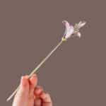 Pic-a-Chignon-avec-Decoration-Florale-Rose-et-Mauve-galerie-6511