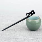 Pics-a-Cheveux-Decoratifs-en-Bois-Noir-avec-Motif-Sculpte-galerie-6431