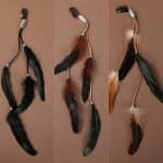 Pince-Decorative-a-Plumes-Boheme-avec-Cordons-et-Perles-galerie-3463
