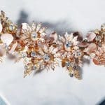 Pince-a-Cheveux-Decorative-Florale-avec-Strass-et-Finition-Nacree-galerie-2933-7