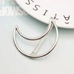 Pince-a-Cheveux-Minimaliste-en-Forme-de-Cercle-ou-Croissant-galerie-5143
