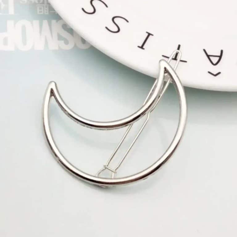 Pince-a-Cheveux-Minimaliste-en-Forme-de-Cercle-ou-Croissant-galerie-5143