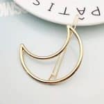 Pince-a-Cheveux-Minimaliste-en-Forme-de-Cercle-ou-Croissant-galerie-5246