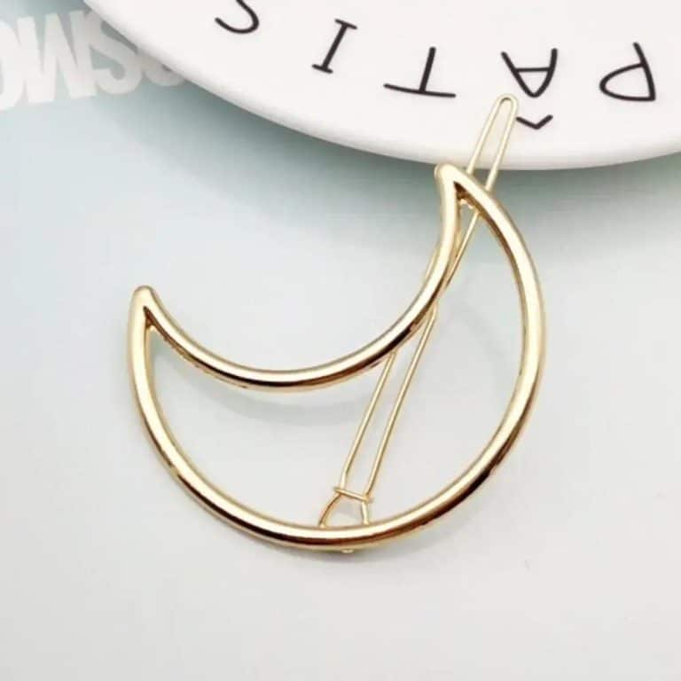 Pince-a-Cheveux-Minimaliste-en-Forme-de-Cercle-ou-Croissant-galerie-5246