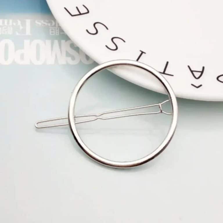 Pince-a-Cheveux-Minimaliste-en-Forme-de-Cercle-ou-Croissant-galerie-8526