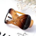 Pince-a-Cheveux-avec-Design-Entrelace-en-Forme-Dinfini-galerie-5594