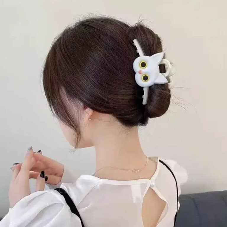 Pince-a-Cheveux-en-Forme-de-Chat-Kawaii-avec-Yeux-Jaunes-galerie-3225