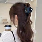 Pince-a-Cheveux-en-Forme-de-Chat-Kawaii-avec-Yeux-Jaunes-galerie-5870