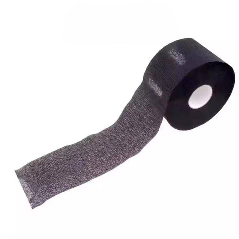 Rouleau de protection pour cou en papier jetable imperméable pour coiffeur (1)
