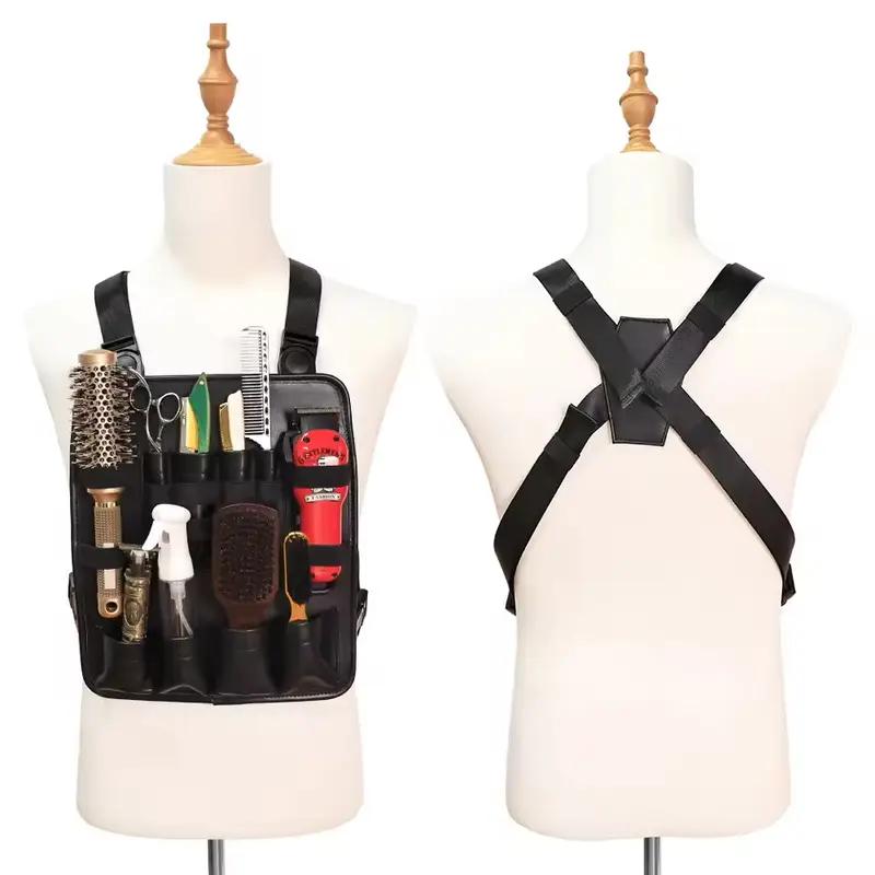 Bolsa organizadora táctica para peluqueros y barberos con compartimentos de almacenaje