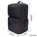 Sac-a-dos-Professionnel-pour-Maquillage-et-Outils-de-Coiffure-avec-Compartiments-Ajustables-technique-5238