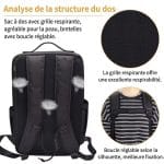 Sac-a-dos-Professionnel-pour-Maquillage-et-Outils-de-Coiffure-avec-Compartiments-Ajustables-technique-7311