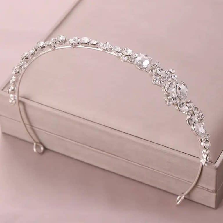 Serre-Tete-de-Mariee-avec-Cristaux-et-Strass-Floral-galerie-6721