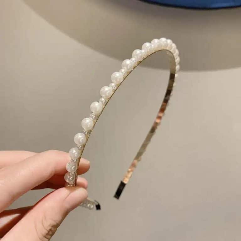 Serre-tete-en-Forme-Darceau-Incurve-Orne-de-Perles-Nacrees-galerie-2441