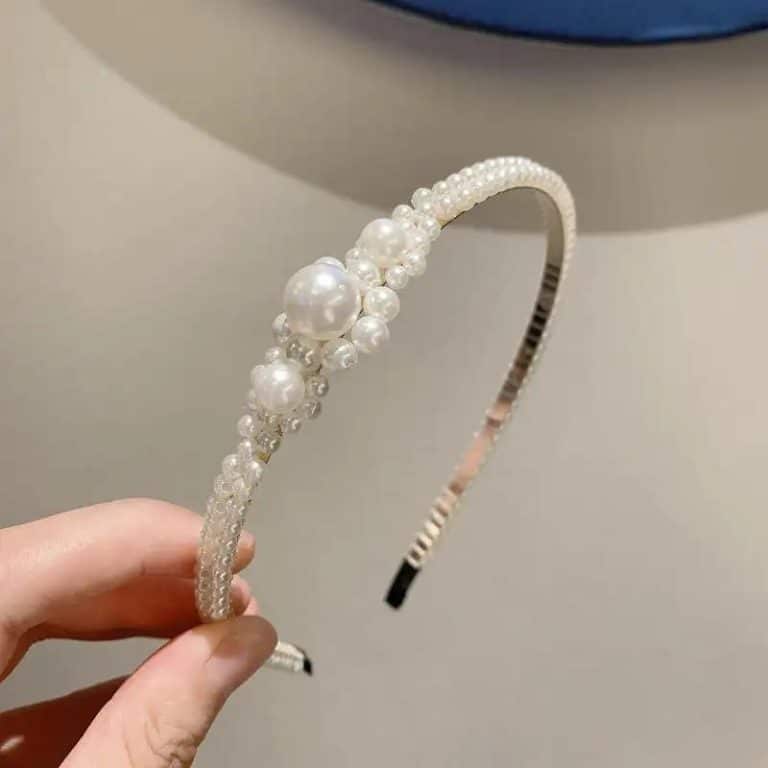 Serre-tete-en-Forme-Darceau-Incurve-Orne-de-Perles-Nacrees-galerie-6182
