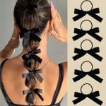 Set-de-5-Elastiques-pour-Cheveux-Ornes-de-Nuds-en-Satin-galerie-8156