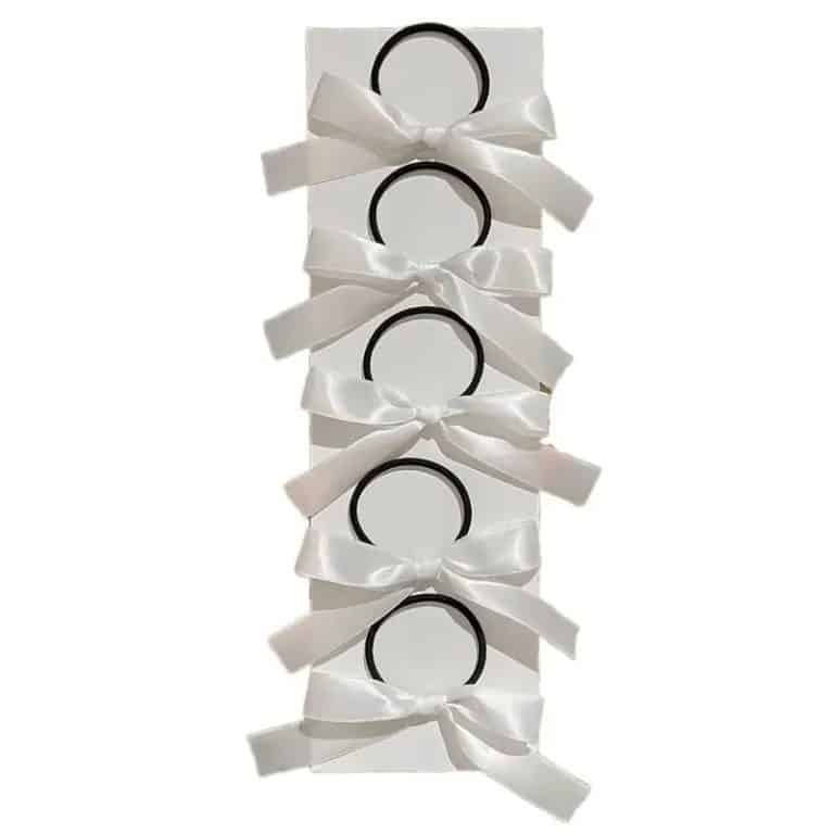 Set-de-5-Elastiques-pour-Cheveux-Ornes-de-Nuds-en-Satin-galerie-8558