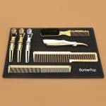 Tapis-de-Travail-pour-Barbier-en-Silicone-Noir-Antiderapant-et-Impermeable-picture-9323