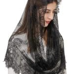 Voile-de-Tete-en-Dentelle-avec-Bordure-Florale-en-Tulle-Semi-Transparent-galerie-6377