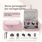 Custodia per asciugacapelli e strumenti per acconciature