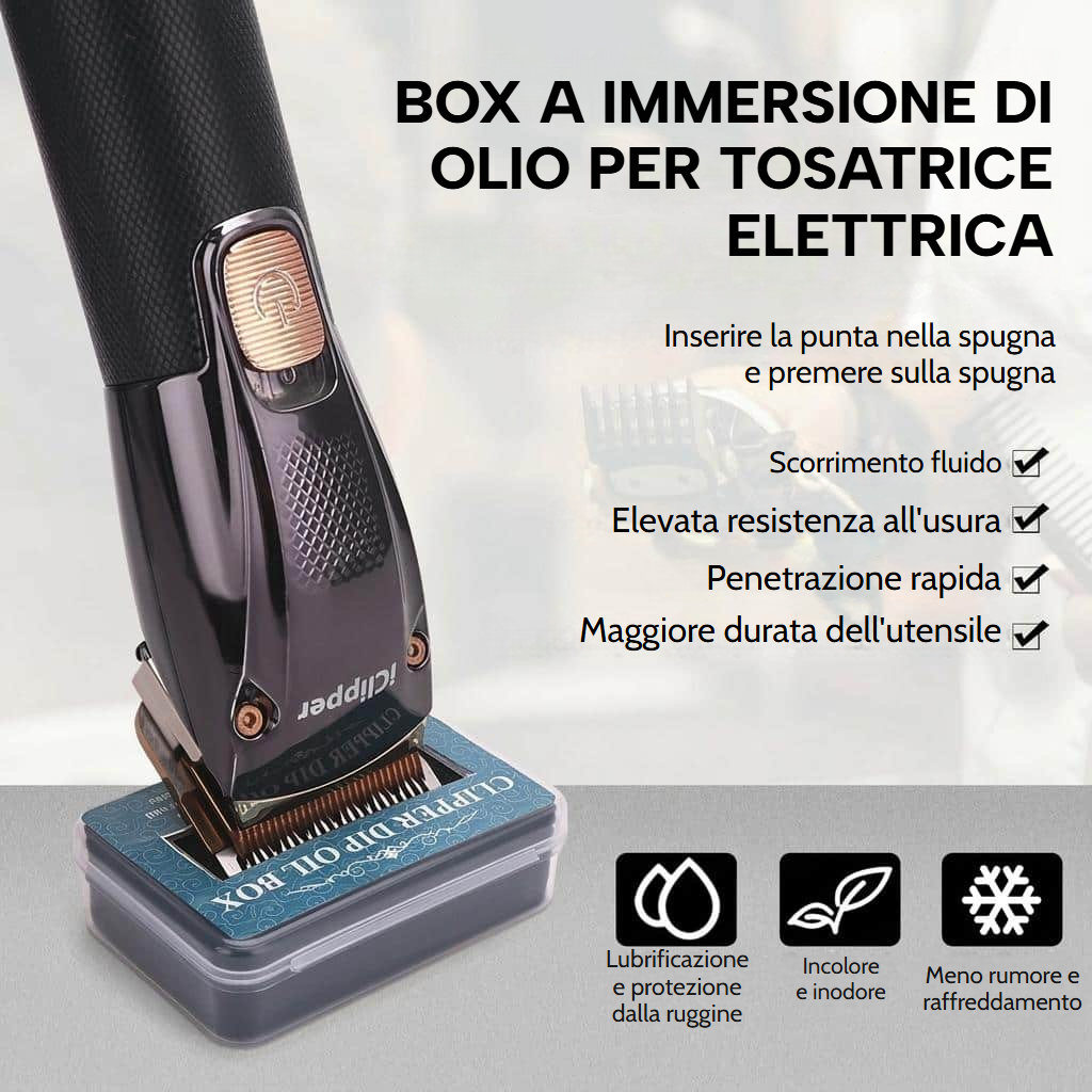 Olio lubrificante per lame di tagliacapelli da 120 ml