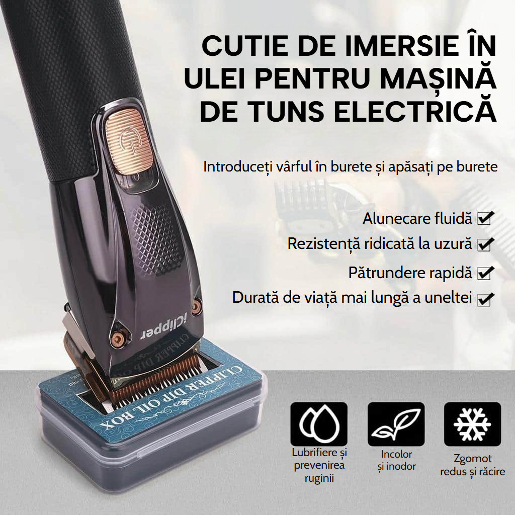 Ulei lubrifiant pentru lamele mașinii de tuns, de 120 ml