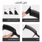 مشط دليل لماكينة القص بنظام ملحقات قابلة للتعديل