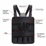 Tactical organiser bag for hairdressers and barbers with storage compartments