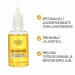 Vaha, parukamütside ja eemaldajaga parukahoolduskomplekt