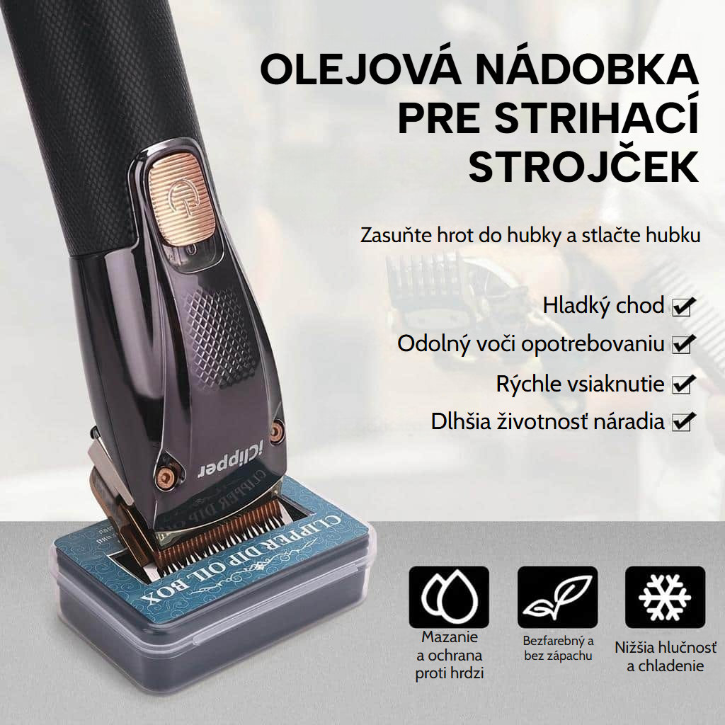 Mazací olej na čepele strojčeka, 120 ml