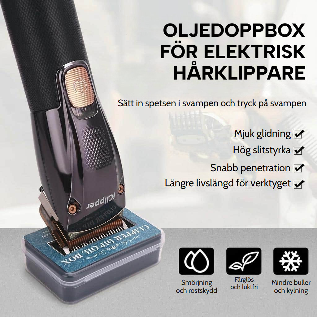 Smörjolja för trimmerblad på 120 ml