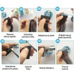 Obojstranná lepiaca páska na parochňu lace front s matným povrchom