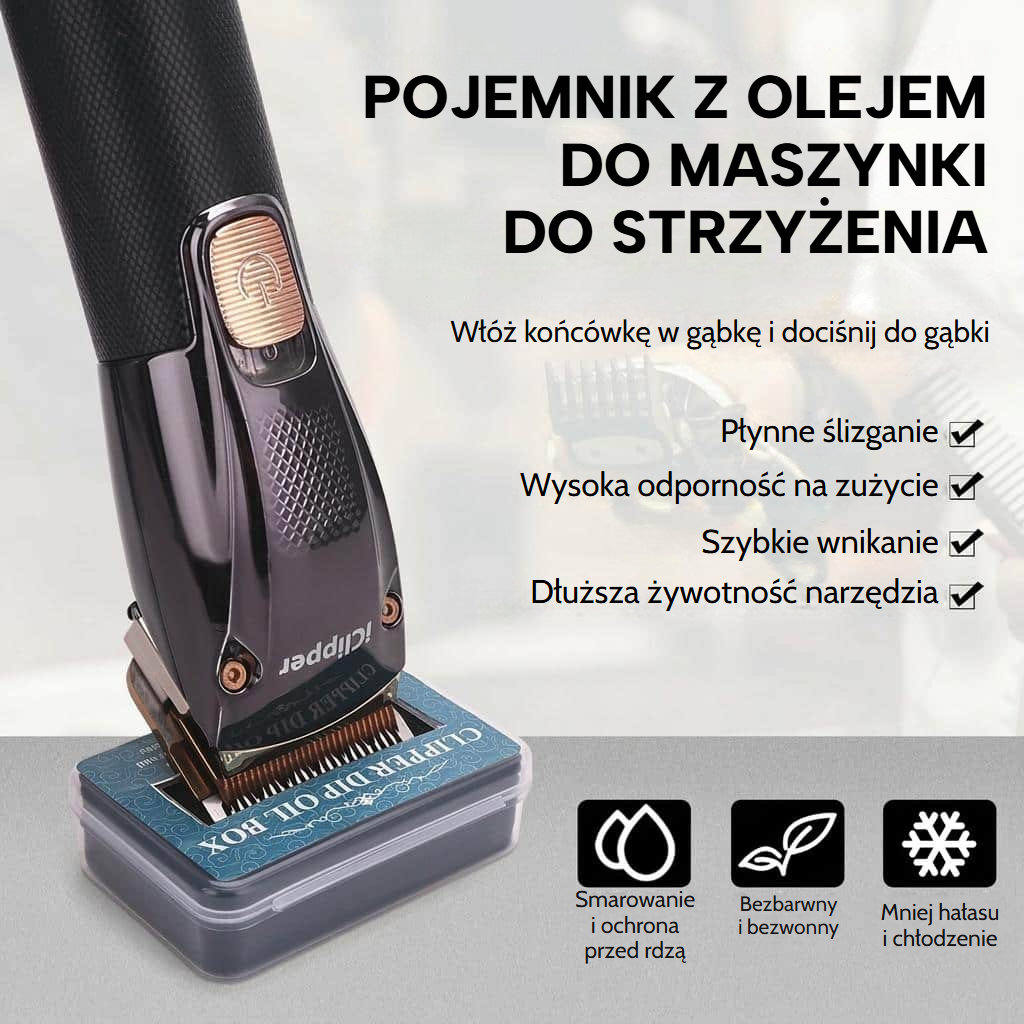 Olej smarujący do ostrzy maszynek, 120 ml