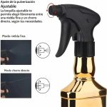 Pulverizador de salón con gatillo ergonómico y boquilla regulable de 260 ml