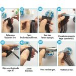Dobbeltsidet tape til lace front-paryk med mat finish