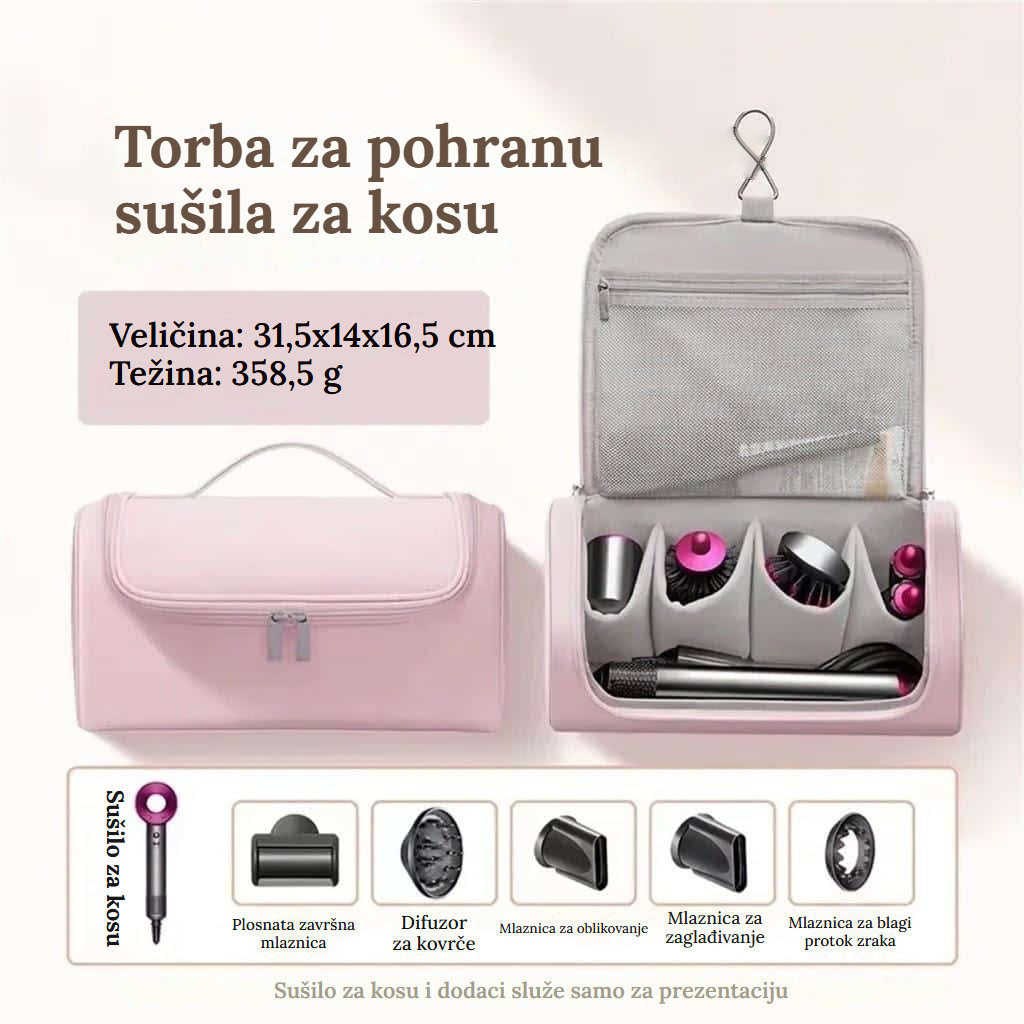 Torbica za pohranu fena i alata za friziranje