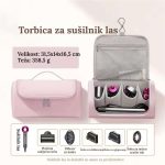 Torbica za shranjevanje sušilnika za lase in orodij za oblikovanje
